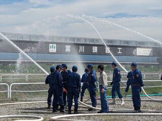 小型ポンプ訓練の写真