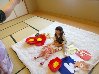 お昼寝アート お昼寝