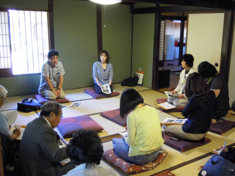 山形県上山市の城下町再生志士隊の方のお話をお聴きしました