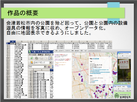 会津若松市内の公園情報オープンデータ化