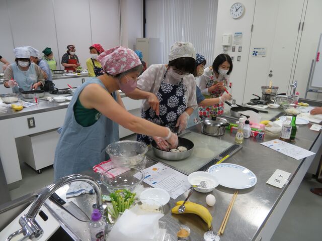 料理教室の様子２