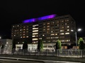 竹田綜合病院パープルライトアップ