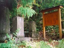 西郷一族の墓の写真