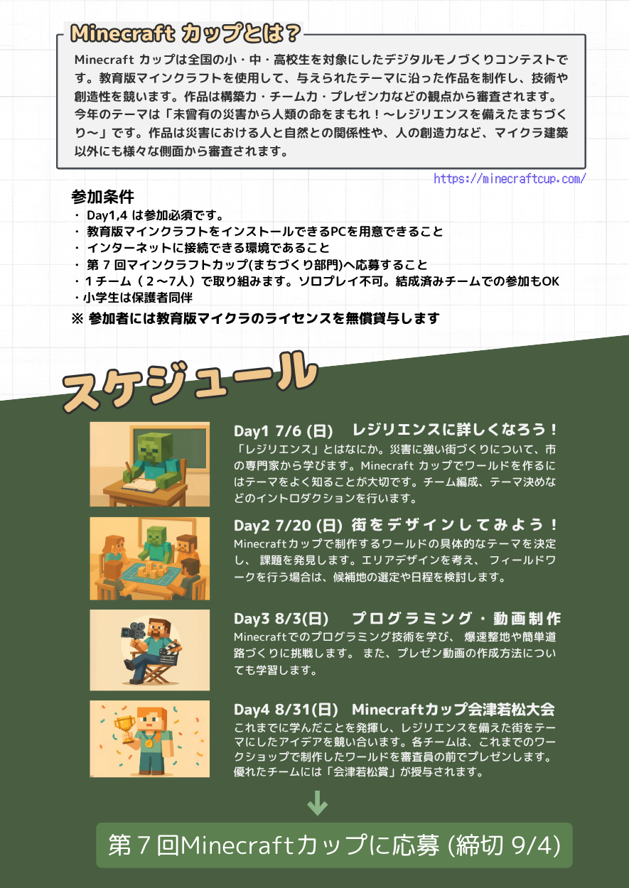 Road to Mincraftカップ2