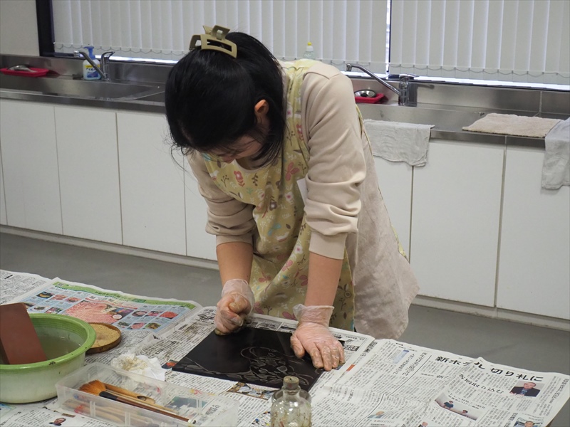 研ぎ出しの工程