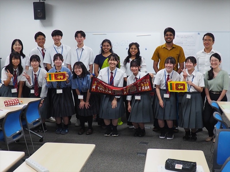 第３回・留学生と集合写真