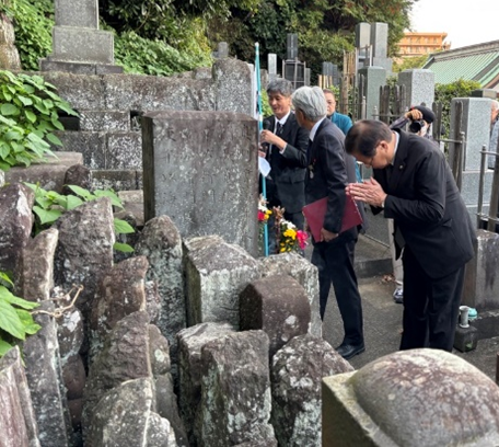 円照寺　会津藩士の墓