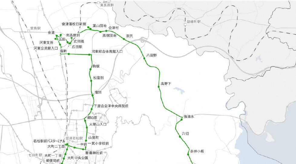 河東-湊線再編前地図