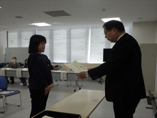 準奨励賞を受賞した増子久遠さん